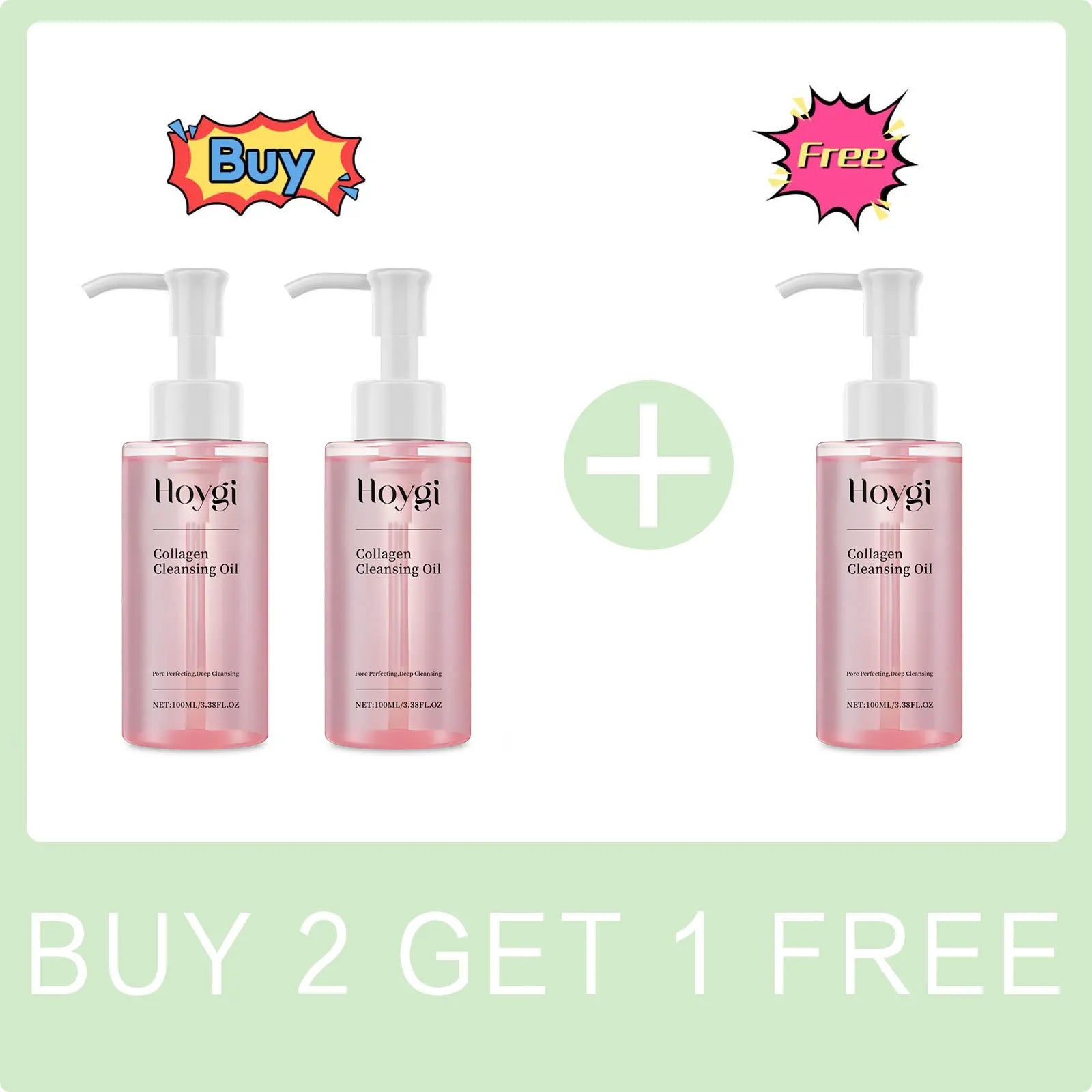 Collagen Cleansing Oil Makeup Remover Deep Cleansing Pores Exfoliation Dissolve Sunscreen Blackhead Refresh Makeup Removal Oil
