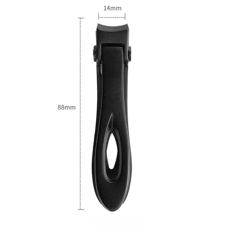 Professional Stainless Steel Nail Clippers Set for Thick Nails Anti-Splash Sharp Trimmer Nail Pedicure Manicure Tools for Men