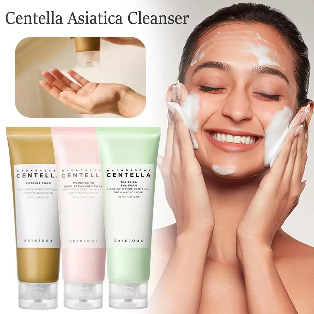 Face Wash Skin1004 Centella Asiatica Facial Cleanser Essence Himalayan Salt Deep Cleansing Foam for Gentle Purifying Refreshing