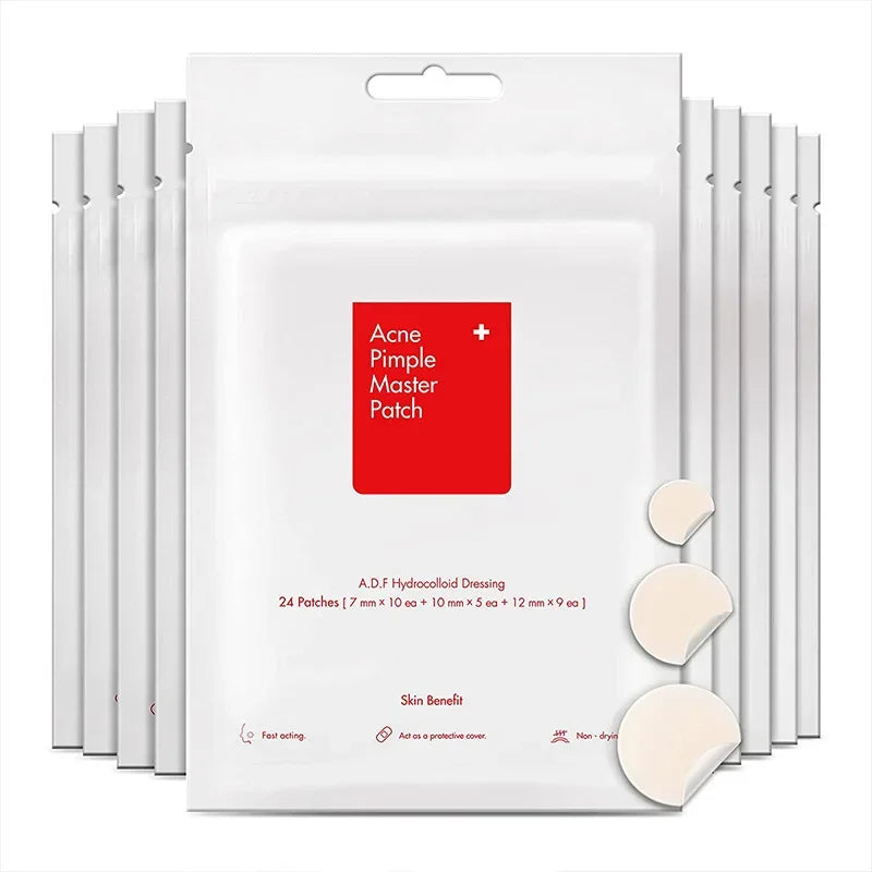3 bag (1 bag 24pcs ) Face Acne Pimple Spot Scar Care Treatment Stickers Blackhead Removal Freckle Patches Acne Stickers