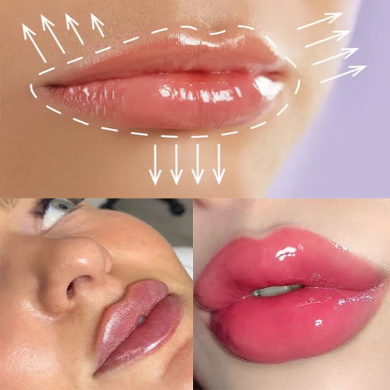 Lip Plumping Gloss Instant Lip Plumper Extreme Volume Serum Oil Moisturizing Sexy Plump Lips Korean Makeup Products