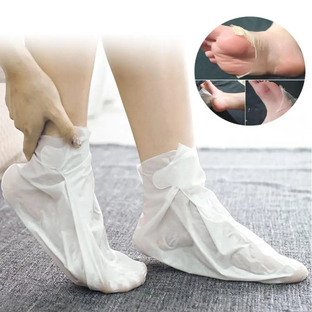 1 Pair Exfoliating Feet Mask Exfoliating Foot Peel Mask Socks Pedicure Peeling Dead Skin Remover Feet Mask Peel Moisturizing