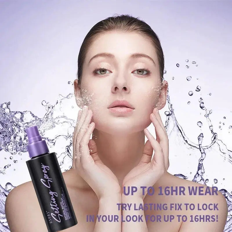 110ml Waterproof Makeup Setting Spray Long Lasting Oil Control Anti Sweat Natural Finish Face Mist for All Day Wear