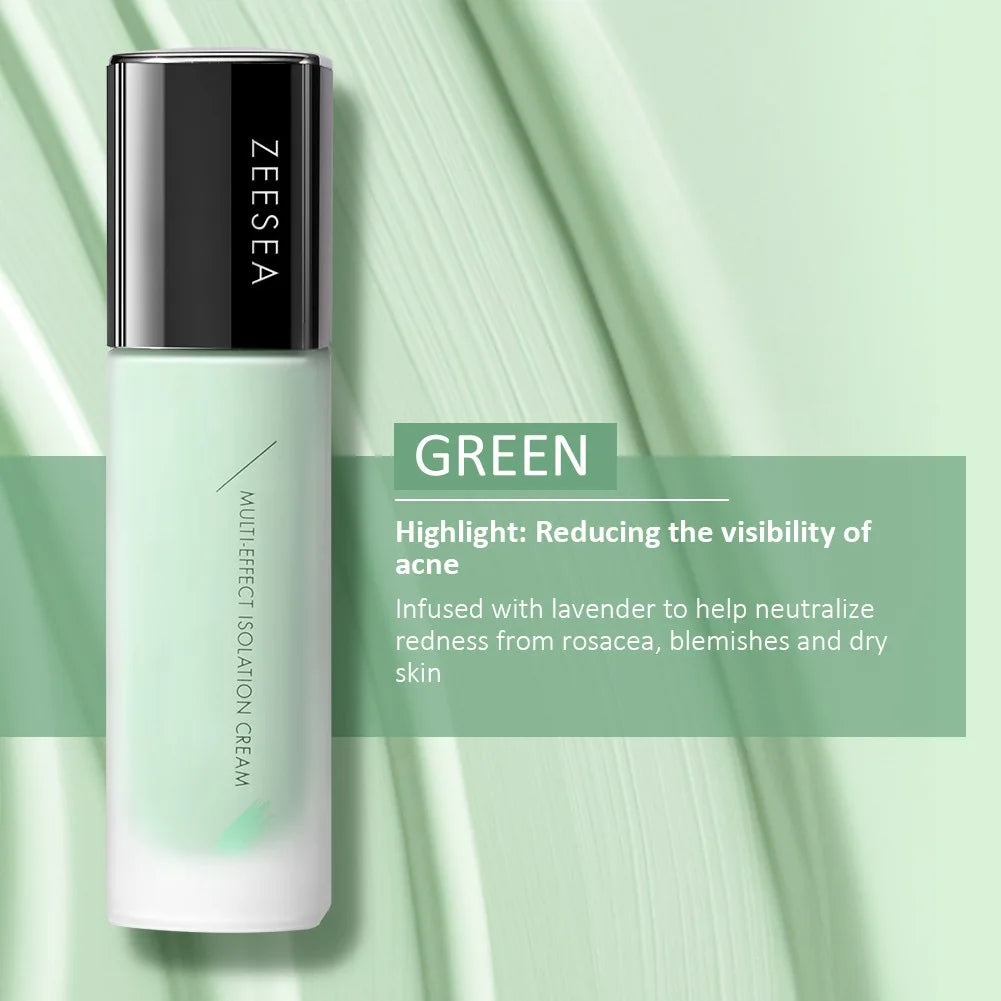 ZEESEA 3in1 Primer Concealer BB Cream Makeup Base Natural Liquid Foundation Longlasting Invisible Pores Whitening Grooming