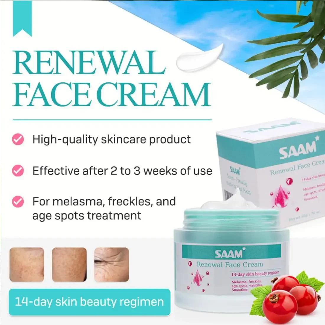 50g Face Renewal Cream SAAM