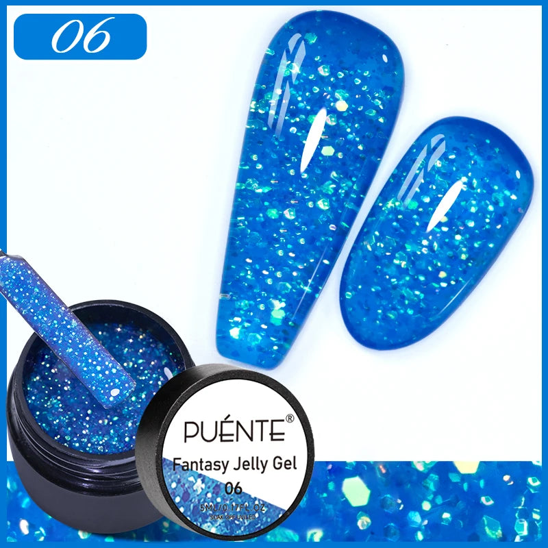PUENTE 15ML Vitamin E Base Coat Gel Nail Polish For Soft Thin Breaking Nails Strengthen Soak Off UV Gel Varnish For Nail Care