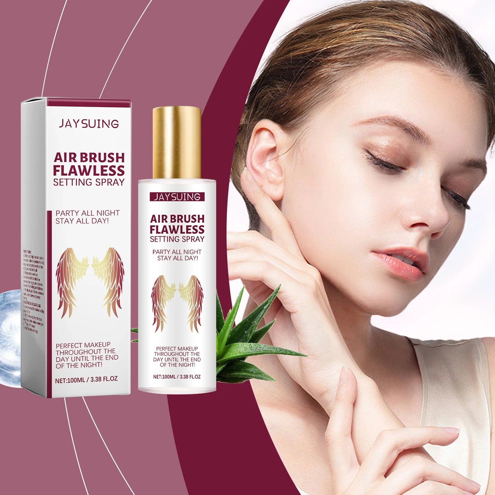 Moisturizing Setting Spray Face Make up Waterproof Lasting Matte Natural Refreshing Oil Control Foundation Makeup Fixer Spray