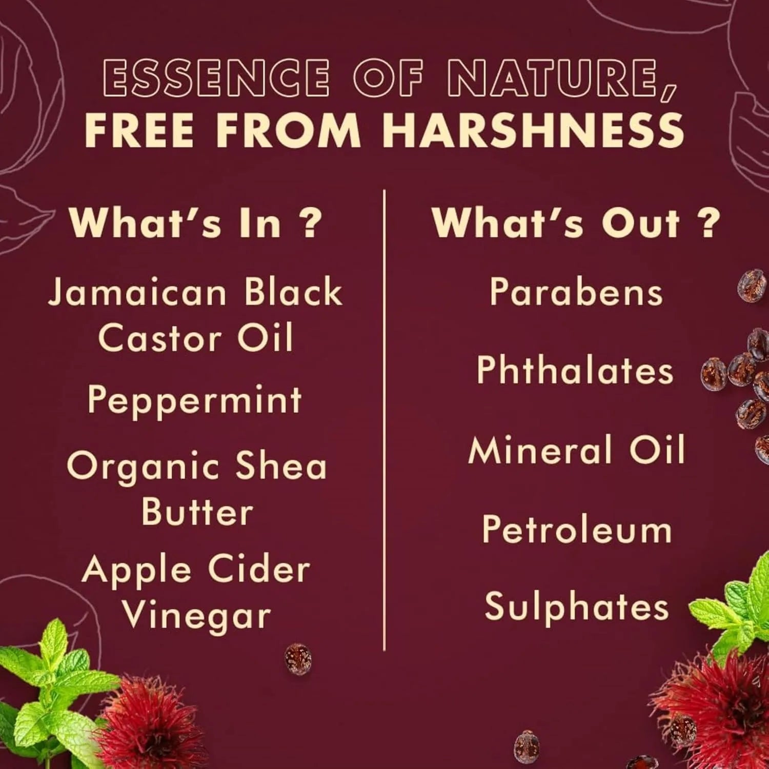 SheaMoisture 100% Pure Jamaican Black Castor Oil Leave In Conditioner For Damaged Hair and To Soften Detangle Hair 11.5oz