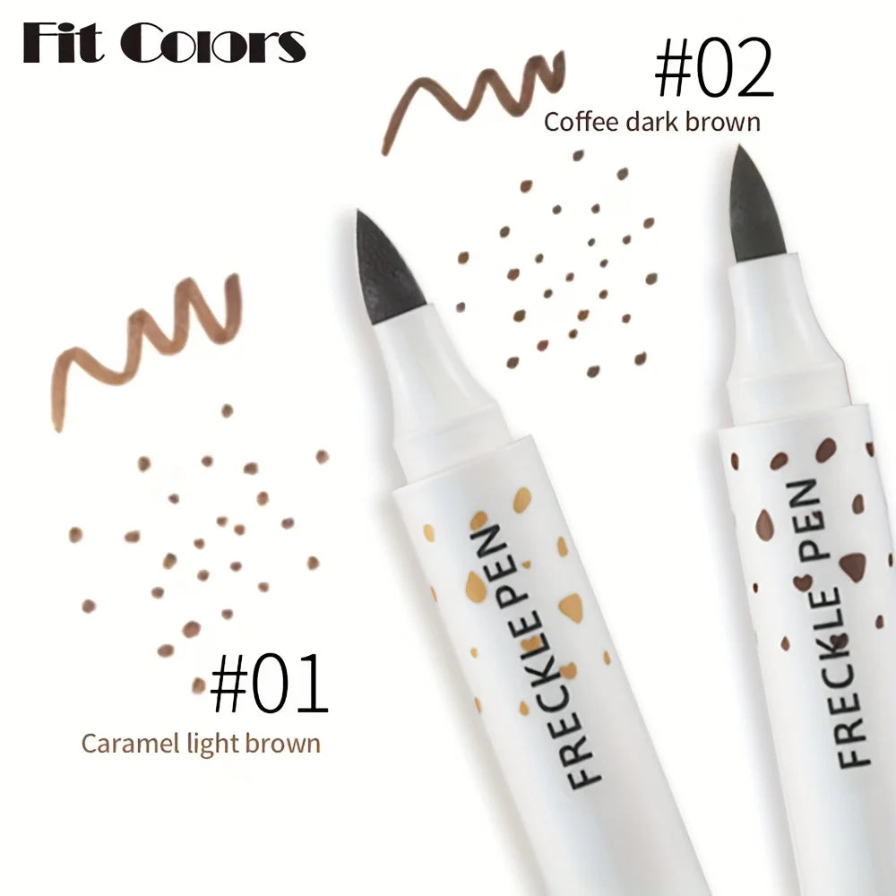 Exquisite simulated freckle pen, liquid natural makeup, quick-drying, waterproof and long-lasting freckle pen, easy to apply