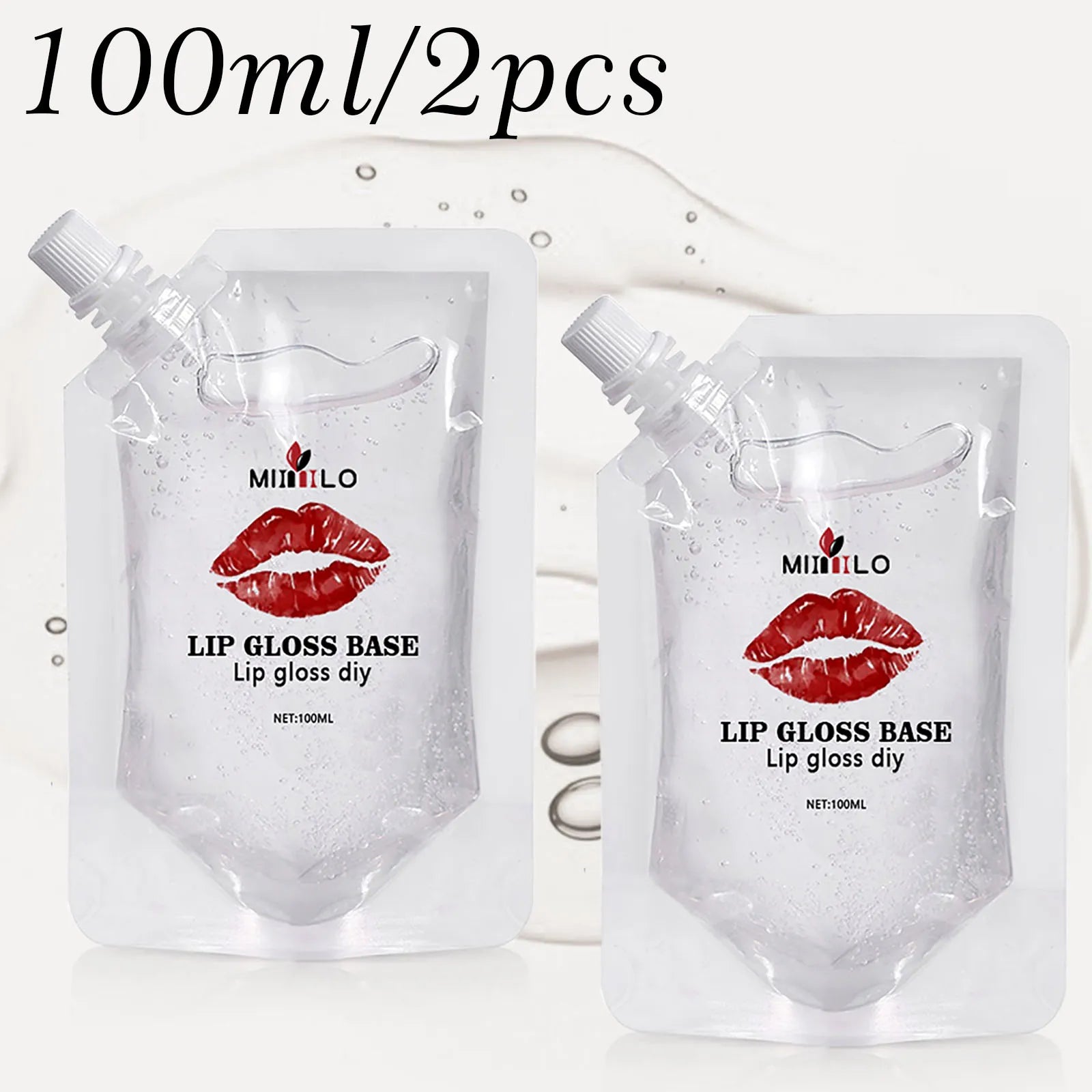 DIY Lip Gloss Base, Shimmering Lip Oil, Color, Clear Moisturizing Lip Gloss, Brightening, Naturally Plumping, Lip Gloss/Lipstick