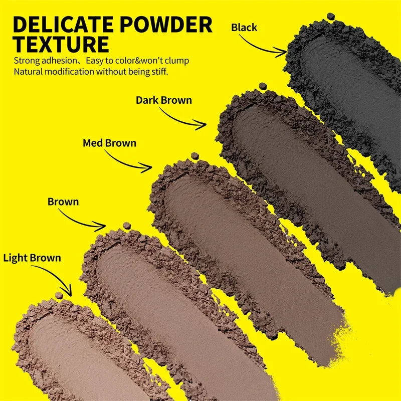 SEVICH10g Hairline Powder Root Cover Up Black Waterproof Hair Shadow Powder Natural Cove Hair Loss Hairline Shadow Conceale Gift