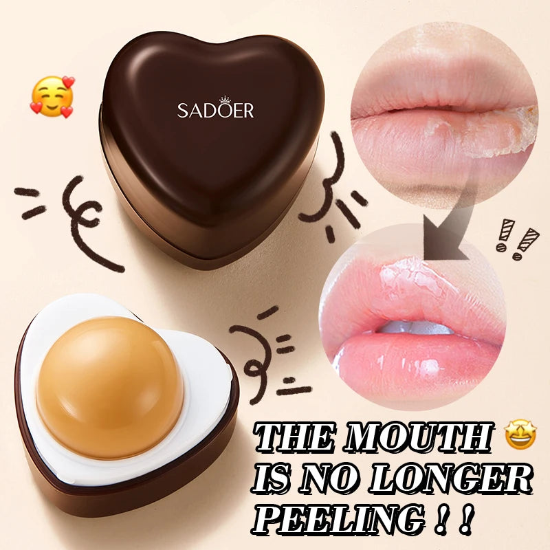 SADOER Coffee Lip Mask Moisturizing Plump Lips Skin Care Hydrating Nourishing Anti-wrinkles Lip Patches Lips Plumper