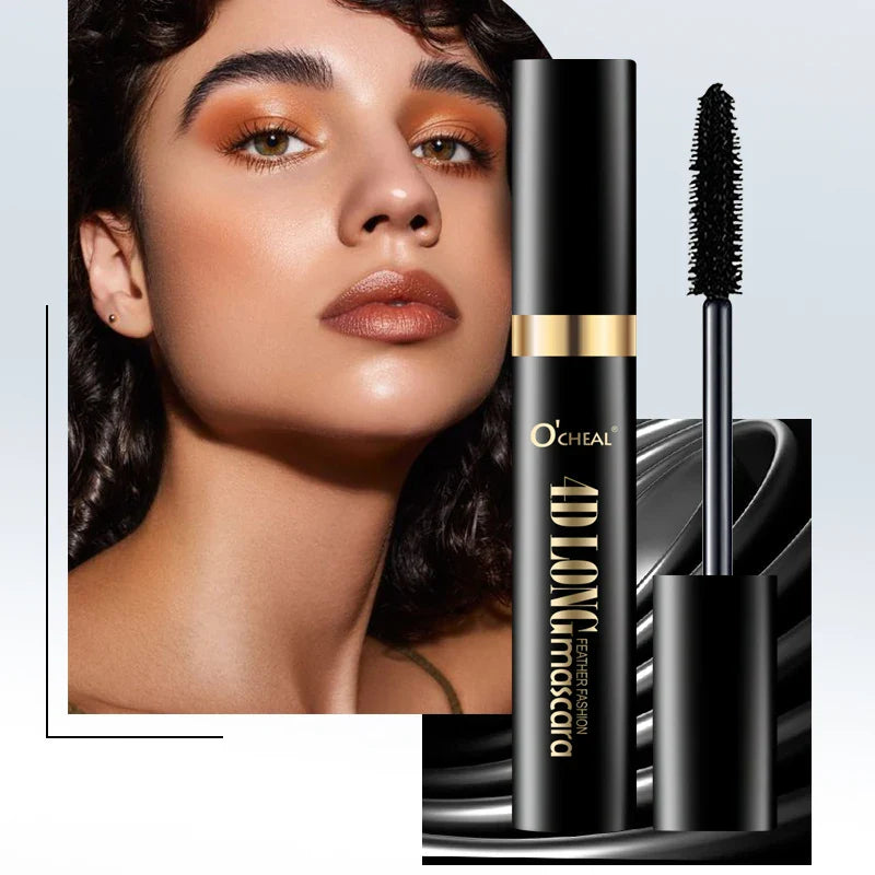 O‘cheal Mascara Black Lash Eyelash Brush 3D Silk Thick Curling Lengthening Eyes Lashes Beauty Makeup Cosmetics Extension Mascara