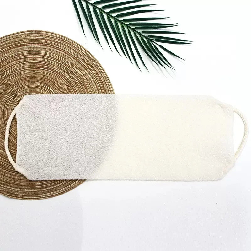 High Elasticity Frosted Long Shower Towel Shower Body Brush Bathing Massage Back Body Exfoliating Bathroom Wash Brush Bath Tools