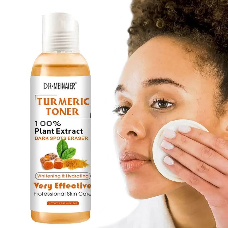 Turmeric Toner Brightening Face Serum Dark Corrector Whitening Serum Moisturizing Vitamin C Ginger Essence Korean Cosmetics