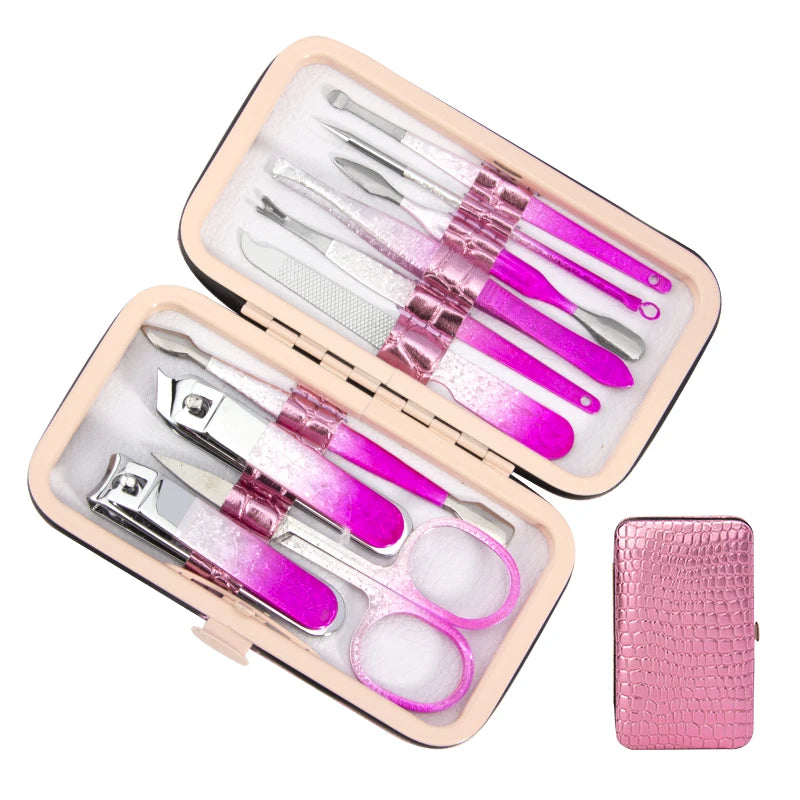 Stainless Steel Nail Clipper Set Home Nail Clipper Nail Nail Tool Portable New Nail Clipper Beauty Set Multiple Pieces