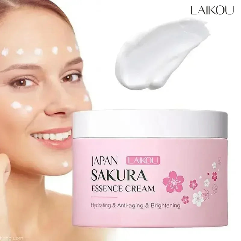 LAIKOU Sakura Hydrating cream Moisturizer Whitening Nourishing Oil Control Moisturizing & Repairing Deep Hydration Lock Gentle