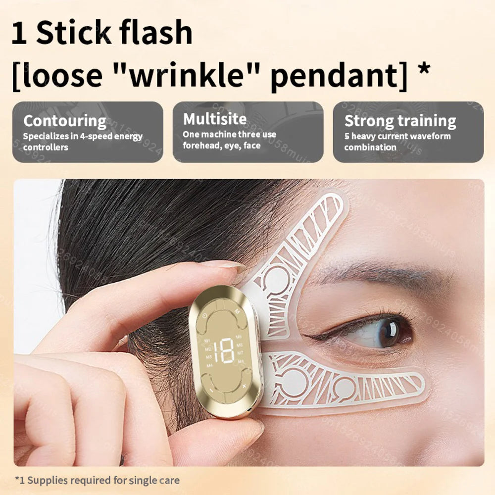 EMS Pulse Microcurrent Eye Care Device Eye Massager To Relieve Fatigue Massage Reduce Dark Circles Eye Swelling Anti-Wrinkle
