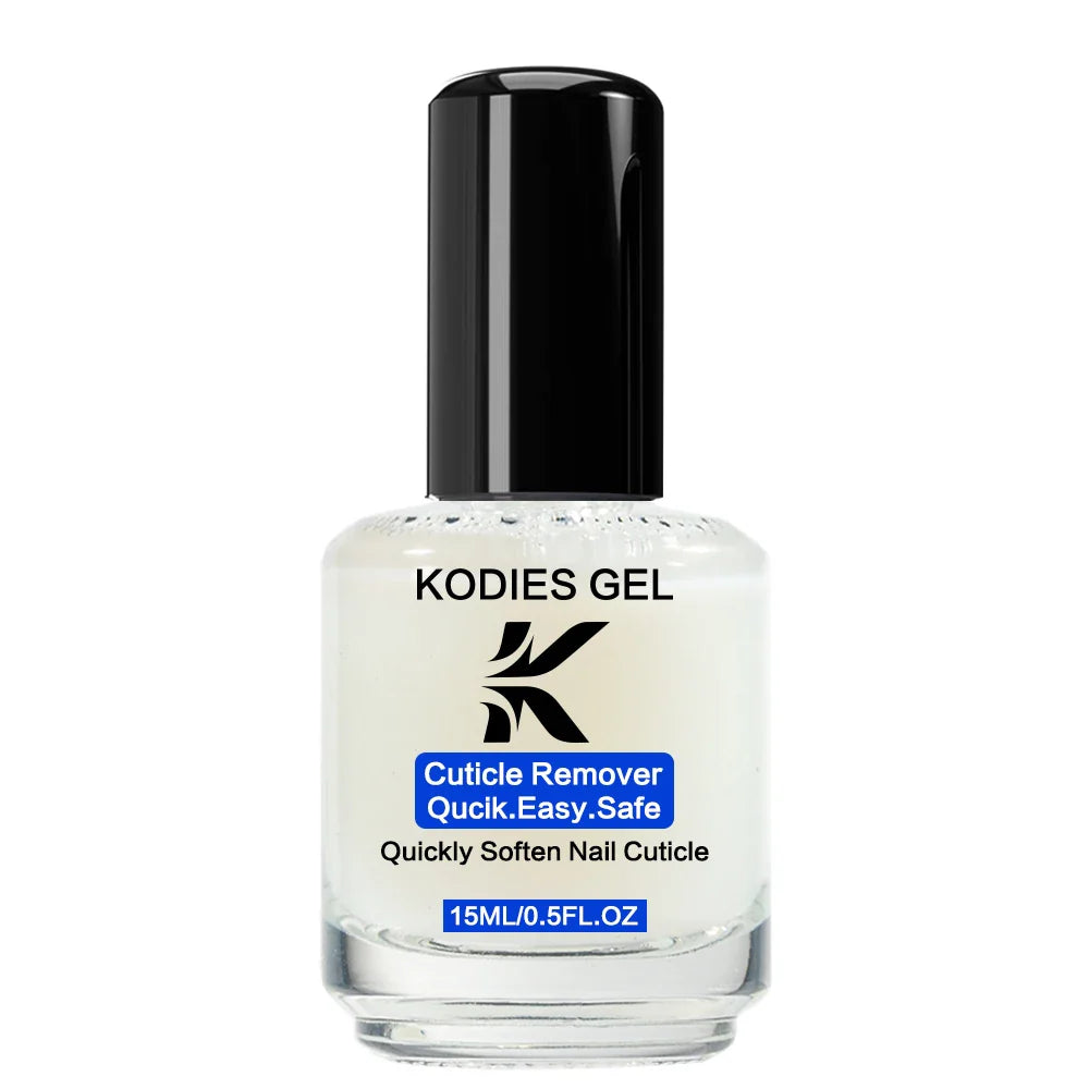 KODIES GEL Cuticle Remover 15ML Gentle Exfoliator Foot Cuticle Oil Softener Liquid Nail Art Treatment Manicure Repair Care Tools