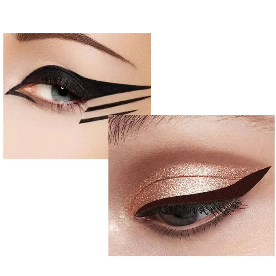 Miss Rose Black Eye liner Pen Makeup Gel Eye Shadow Eyeliner Kajal Eye Shimmer Cosmetics