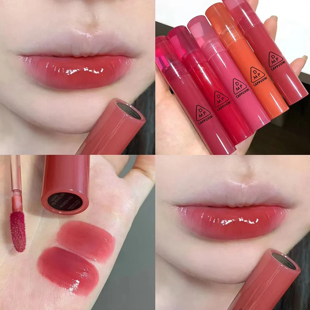 Juice Mirror Water Lip Gloss Moisturizing Hydrating Sexy Lip Tint Waterproof Liquid Lipstick Lipgloss Makeup Korean Cosmetics