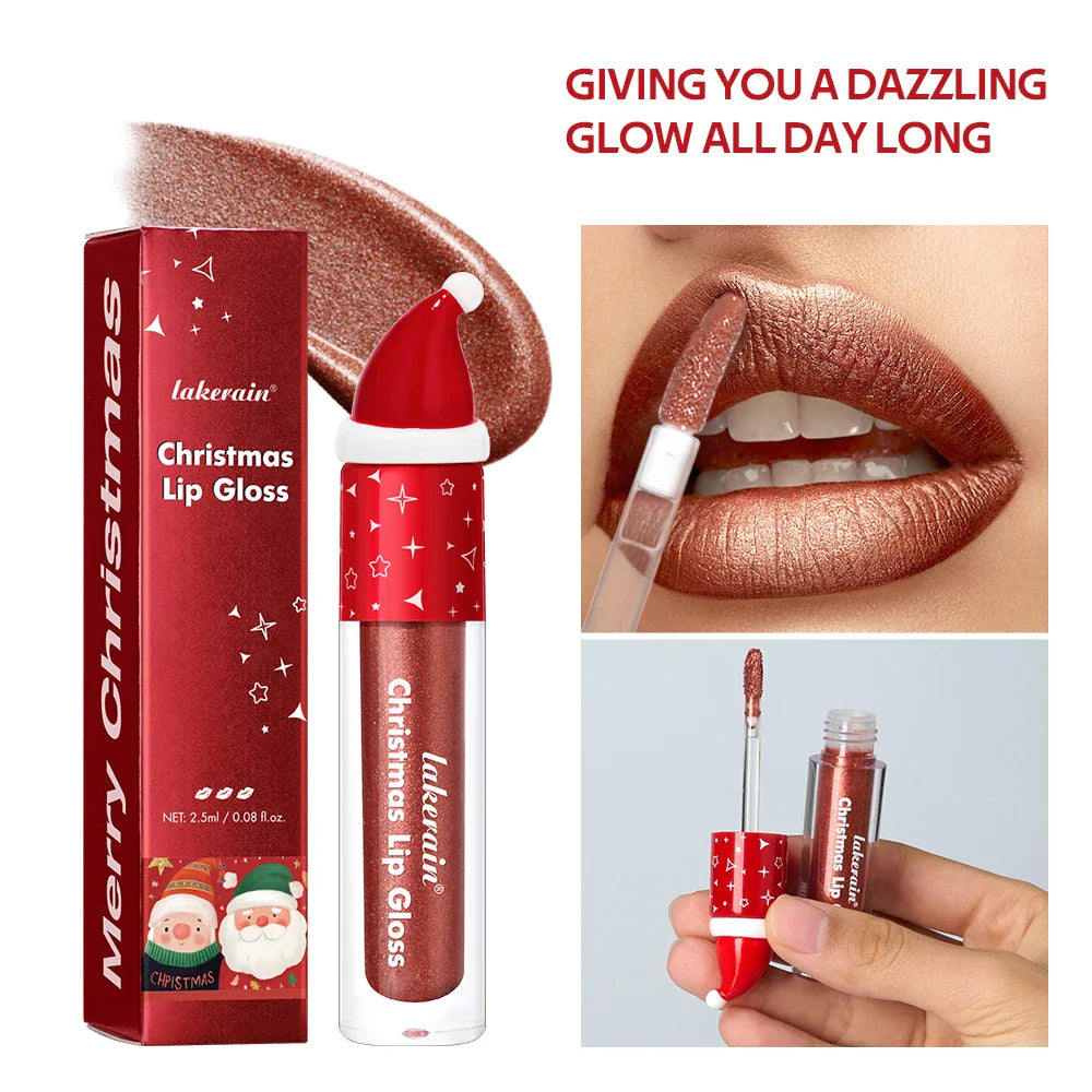 Christmas gift box Velvet Matte Lip Gloss Set 6 Pack Lip Tint Lip Stain Long Lasting Waterproof Cosmetic women's gift