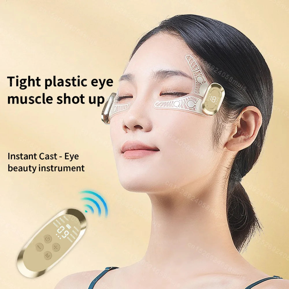 EMS Pulse Microcurrent Eye Care Device Eye Massager To Relieve Fatigue Massage Reduce Dark Circles Eye Swelling Anti-Wrinkle