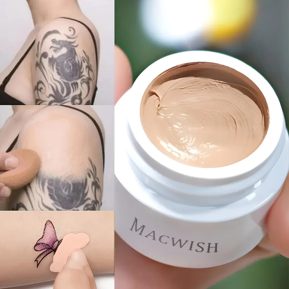 High Coverage Concealer Cover Anti Dark Circle Freckle Lasting Waterproof Foundation BB Cream for Face Makeup Base Cosmetics