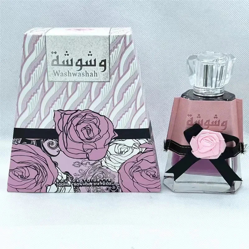 Arab Marshmallow Perfume Woman Long Lasting Fragrance Body Spray Perfumes For Women Middle East Parfum Fruity Notes Pheromone