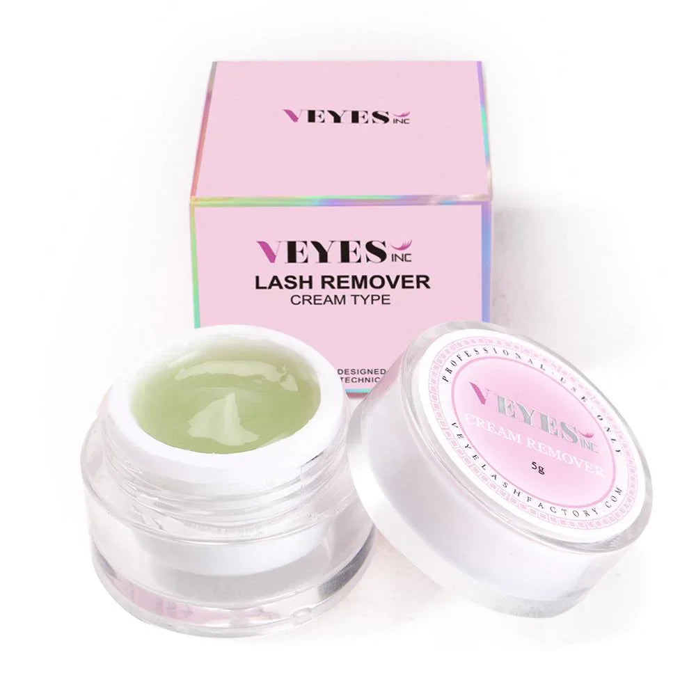 Veyes Inc Eyelash Extensions Cream Remover Veyelash Aloe Ingredients Eyelashes Glue Remover soft Gentle Remover For Makeup