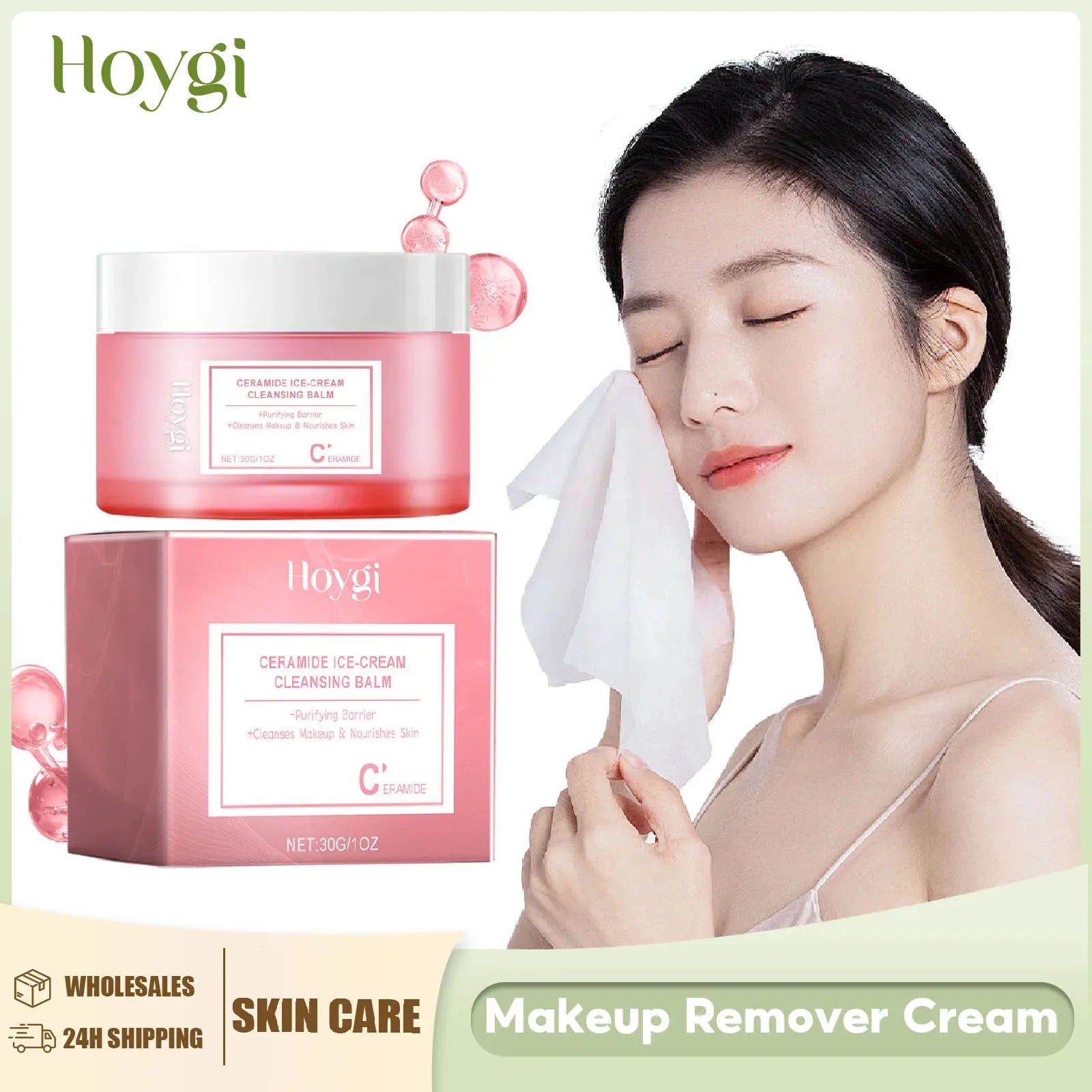 Makeup Remover Eyes Lips Makeup Removal Unirritating Deep Cleansing Skin Refreshing Moisturize Mild Gentle Makeup Cleaning Cream