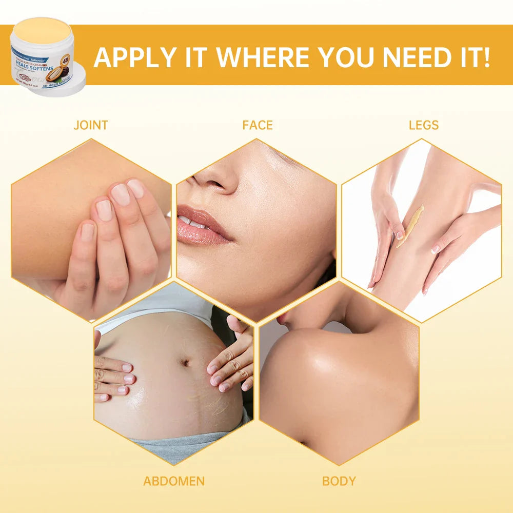 Cocoa Butter Cream Body Lotion Helps soothe rough, soften dry skin Vitamin E helps improve skin For use on body and face