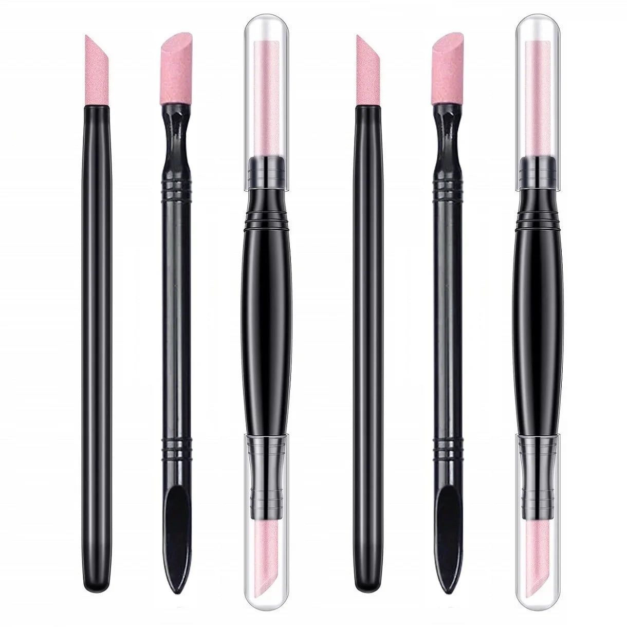 Pumice Stone Nail File Pusher Nails Sanding Sticks Nail Art Pen Cuticle Remover Pushing Dead Skin Trimmer Buffer Manicure Tools