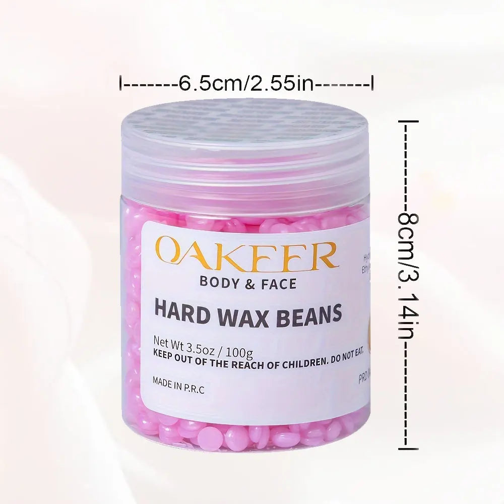 100g/400g Depilatory Wax Beans for Heating hard Wax Machine Hot Film Painless Waxing Beads Bikini Face Legs Body Hair Removal