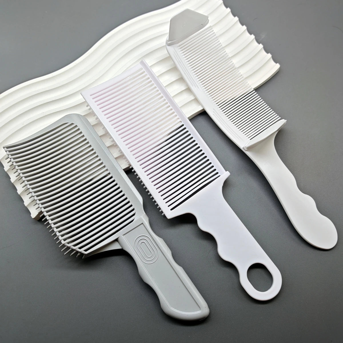 1/3Pcs Barber Hair Comb Kit Flat Top Hair Cutting Fading Stying Fade Comb Men Fade Brush Salon Hair Tool Accessories