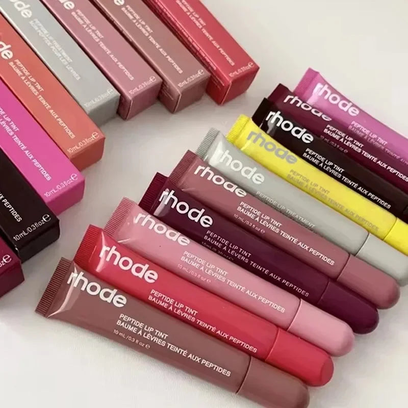 Popular Fashion Lip Gloss Rich And Moisturizing Essence Lip Gloss Long Lasting Nourishing Care Product Portable Ribbon Lipstick