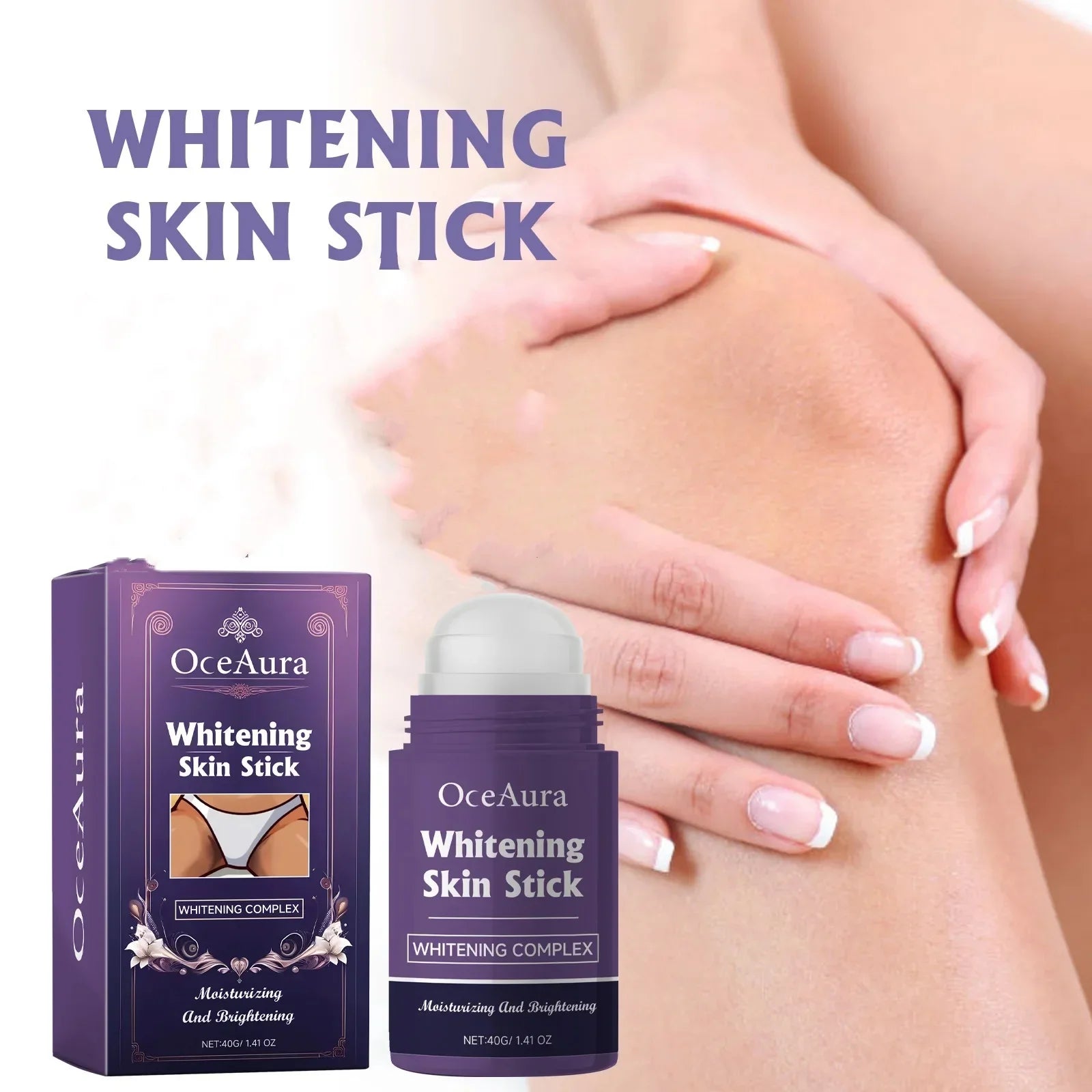 Body Whitening Stick Lighten Armpit Private Parts Melanin Brighten Dark Spot Remover Improve Body Dull Knee Butt Bleaching Cream