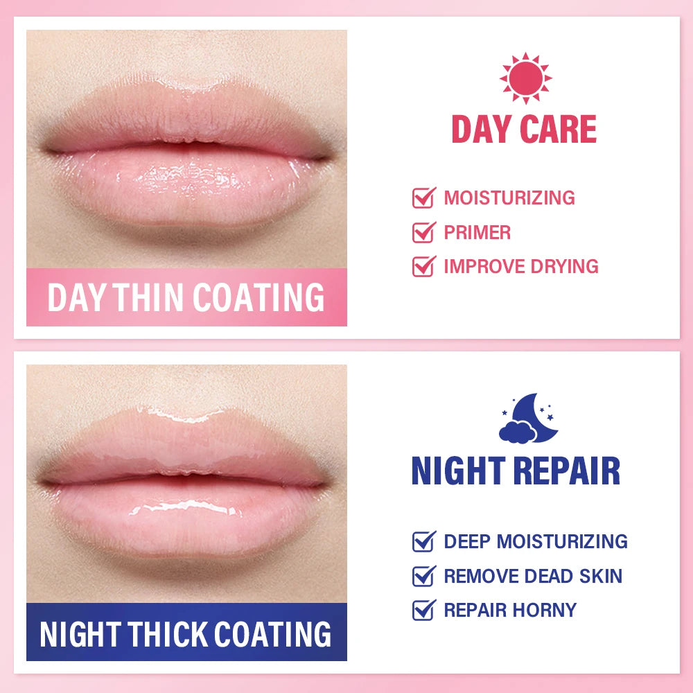 Lip Sleeping Mask Nourishing Overnight Lip Treatment Vitamin C Moisturizer Butter Hydrating Dry Flaky Lips Skin Care