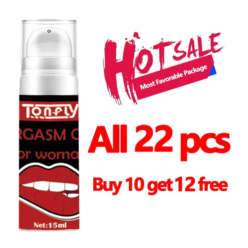 Female Orgasm Gel Sexual Desire for Women Exciting Liquid Orgasmic Sex Drops Vaginal Firming Best Orgasmic Gel for Women