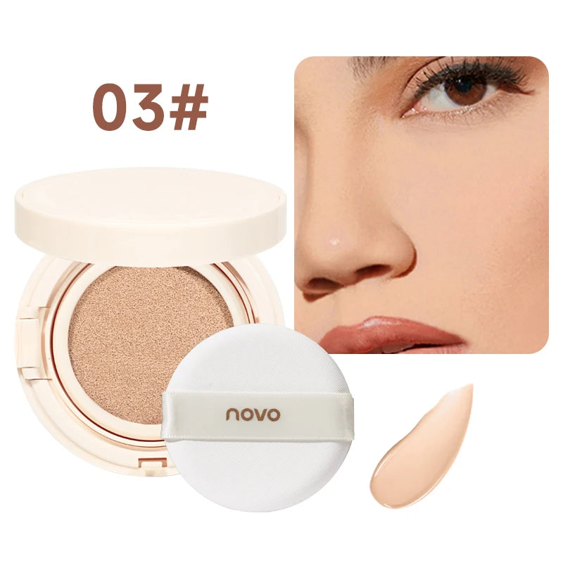 Long-Lasting Oil-Control Cc Cream And Bb Cream Air Cushion, Waterproof And Sweat-Proof, Concealer, Long-Lasting Pore Coverage