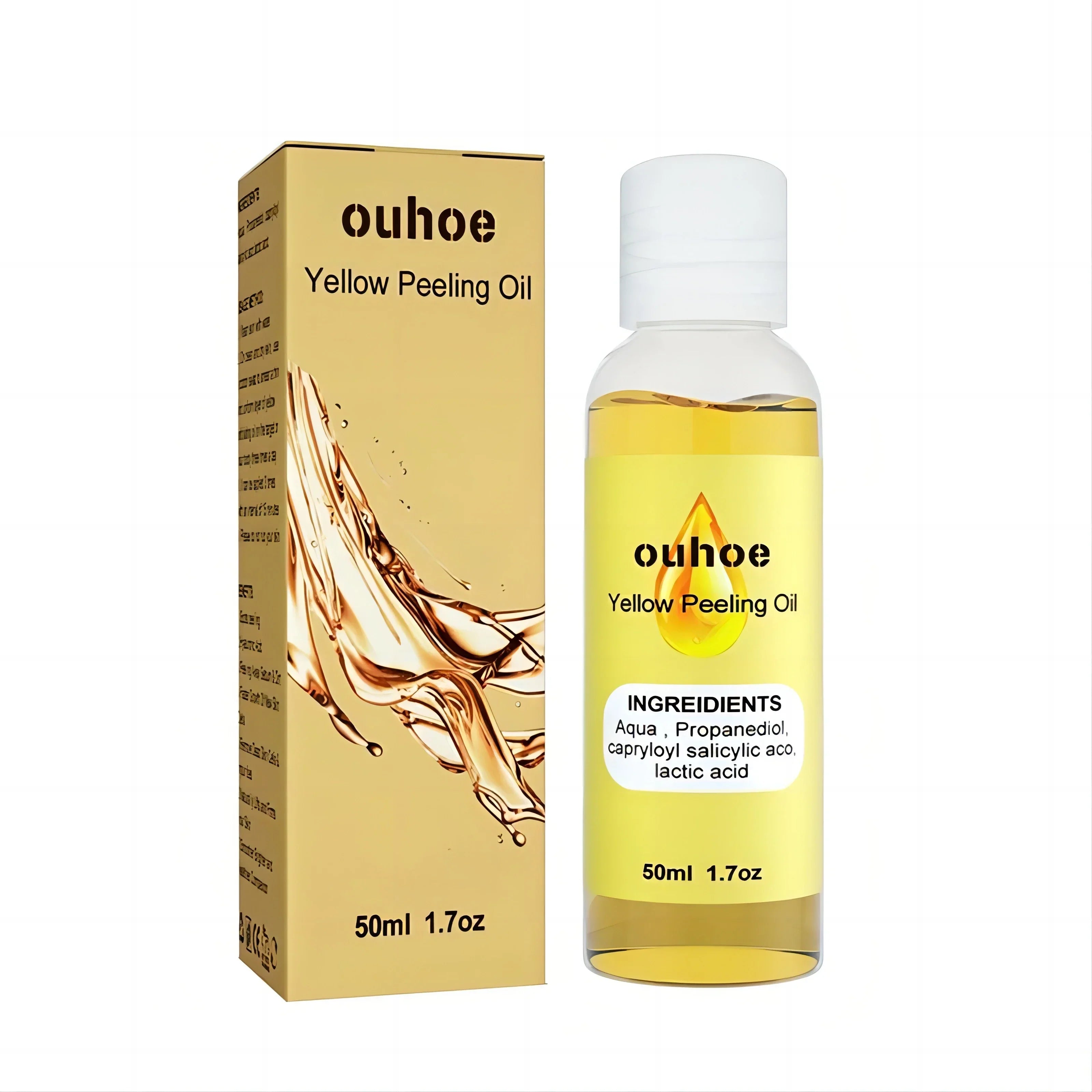 Yellow Peeling Oil Dark Skin Bleaching Remove Arm Knee Legs Melanin Exfoliating Body Scrub Brighten Dead Skin Care Whiten Serum