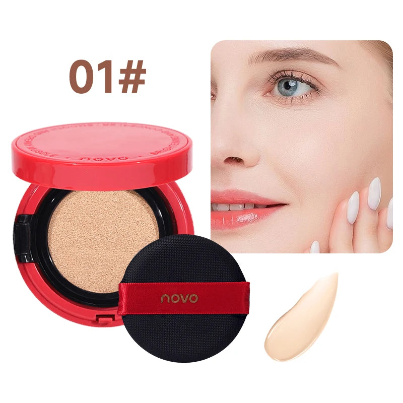 Long-Lasting Oil-Control Cc Cream And Bb Cream Air Cushion, Waterproof And Sweat-Proof, Concealer, Long-Lasting Pore Coverage