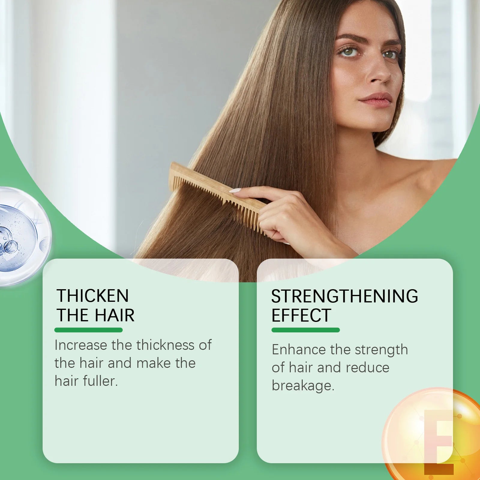 Thickening Shampoo Control Oil Boost Volume Strengthen Strands Reduce Breakage Nourishing Repairing Rosemary Hair Care Shampoo