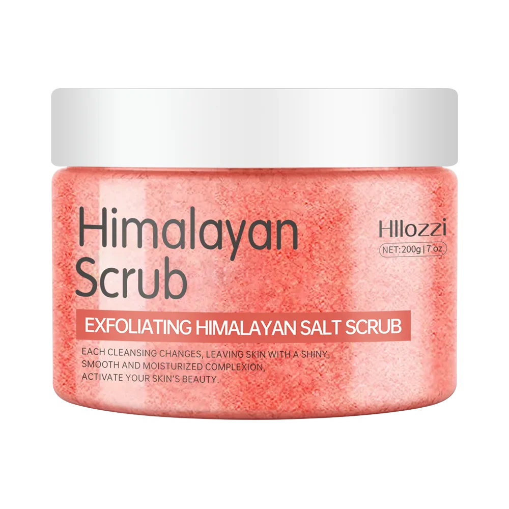 Himalayan salt scrub cleanses the skin, whitens, exfoliates, removes dead skin, and makes the skin smooth and elastic Bathing