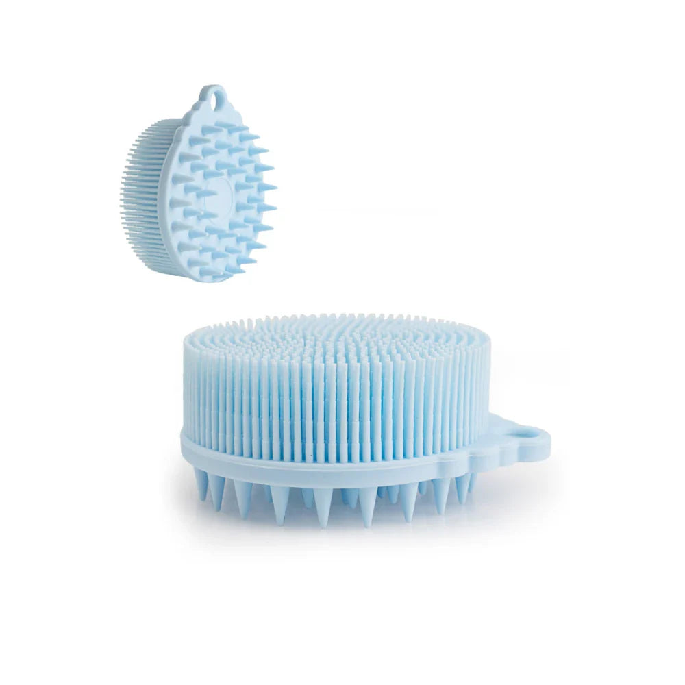 Exfoliating Shower Massage Scraper Bathroom Non-slip Bath Mat Back Massage Brush Silicone Foot Wash Body Cleaning Bathing Tool