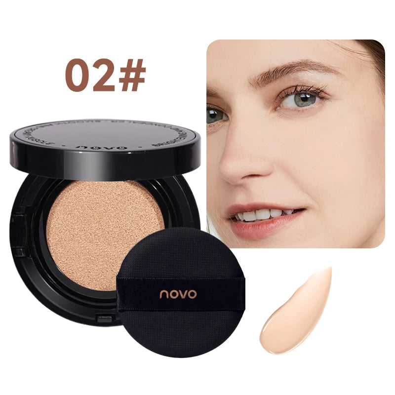 Long-Lasting Oil-Control Cc Cream And Bb Cream Air Cushion, Waterproof And Sweat-Proof, Concealer, Long-Lasting Pore Coverage