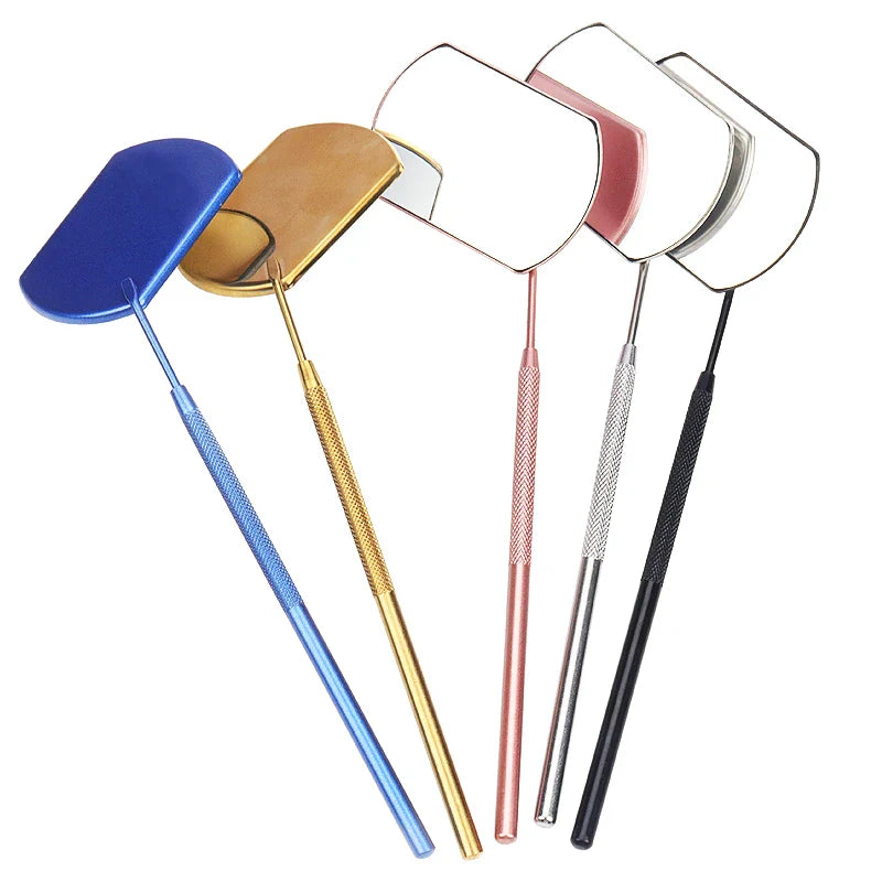 Eyelash Mirror Grafting Lash Magnifying Beauty Long Handle For Checking False Lashes Extension Makeup Tools Mirror Supplier
