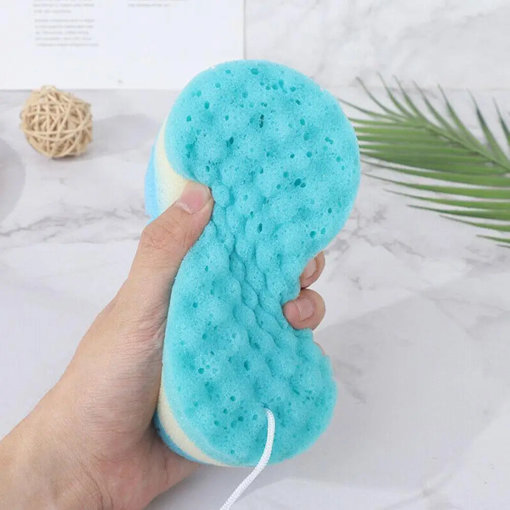 Three-layer Bath Sponge Body Brush Shower Skin Clean Massage Cleaning Shower Brush Skin Remover For Kids Adults