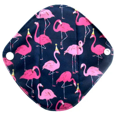 LECY ECO LIFE Reusable Menstrual Cloth Sanitary Pads for women monthly Waterproof 17*17cm, Bamboo Panty Liners Daily pads 1pc