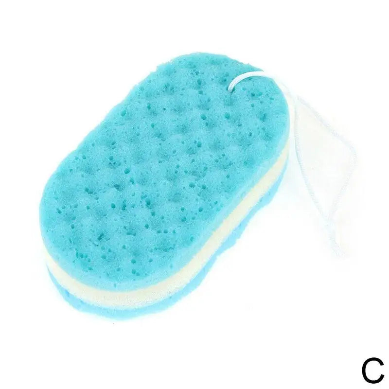 Three-layer Bath Sponge Body Brush Shower Skin Clean Massage Cleaning Shower Brush Skin Remover For Kids Adults